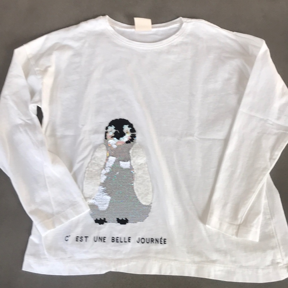Zara Sequin Long Sleeve